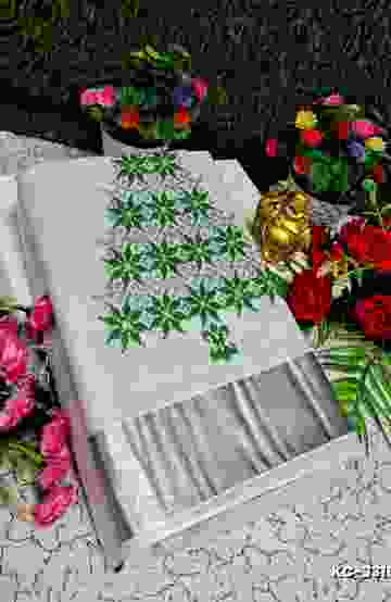 TRENDING KERALA SPECIAL FULL WORK EMBOSSED DIGITAL PRINTING TISSUE SAREE COLLECTIONS - SILVAR (8)