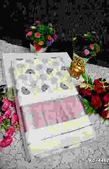 TRENDING KERALA SPECIAL FULL WORK EMBOSSED DIGITAL PRINTING TISSUE SAREE COLLECTIONS - WHITE (40)