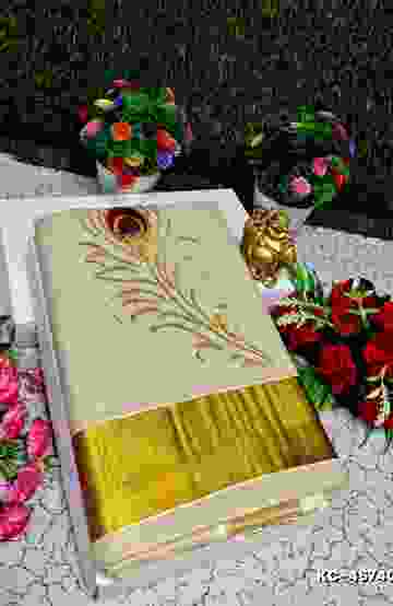 ELITE BRIDAL PICK &PICK SILK SAREES AND WEDDING ART SILK SAREES - GOLD