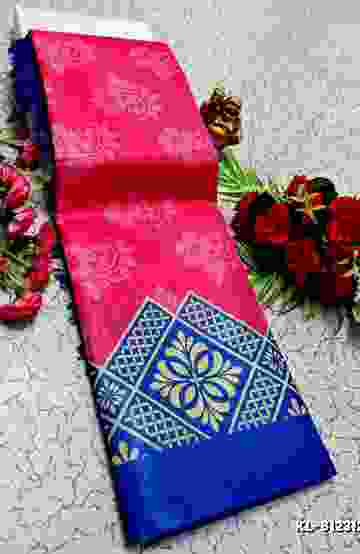 TRENDING KERALA SPECIAL FULL WORK EMBOSSED DIGITAL PRINTING TISSUE SAREE COLLECTIONS - PETCH (4)