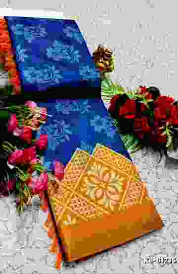 TRENDY WEAR PATTU PAVADAI - RED