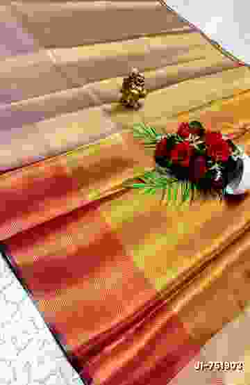 JYOTHIKA INSPIRED TRENDING  TISSUE SILK SAREES - GOLD