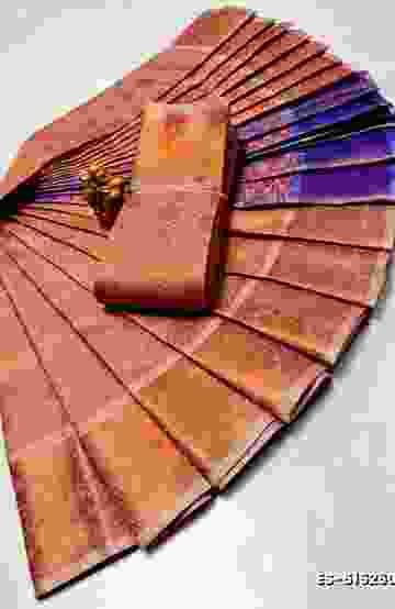 ELITE BRIDAL PICK &PICK SILK SAREES AND WEDDING ART SILK SAREES - CREAM COLOR (2)