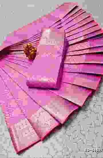 ELITE BRIDAL PICK &PICK SILK SAREES AND WEDDING ART SILK SAREES - PINK (5)