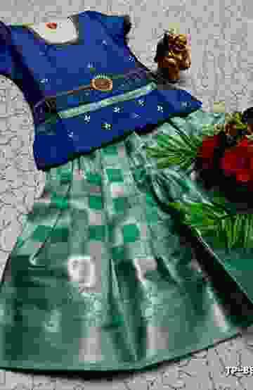 ELITE BRIDAL PICK &PICK SILK SAREES AND WEDDING ART SILK SAREES - PARET GREEN (1)
