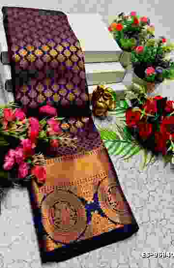 ELITE BRIDAL PICK &PICK SILK SAREES AND WEDDING ART SILK SAREES - YELLOW COLOR