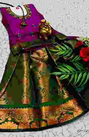 BRIDAL SILK GOLD SILVAR AND COPPER ZARI WEAVE AND WEDDING ART SILK SAREES - LEVENDOR (5)