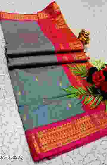 TRENDING KERALA SPECIAL FULL WORK EMBOSSED DIGITAL PRINTING TISSUE SAREE COLLECTIONS - WHITE (16)