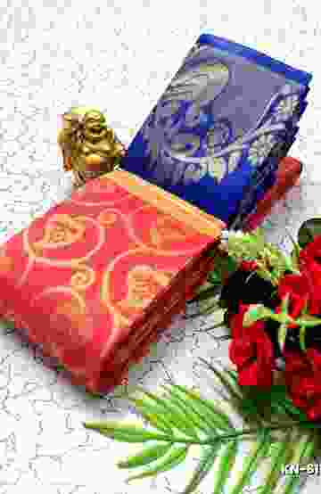 KORVAI KOTANJI TRENDY & FANCY BHUTTA AND 2/100  SILK COTTON SAREES FUNCTION WEAR - LIGHT PINK (1)