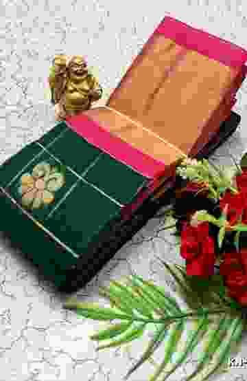 KORVAI KOTANJI TRENDY & FANCY BHUTTA AND 2/100  SILK COTTON SAREES FUNCTION WEAR - BOTTLE GREEN (1)