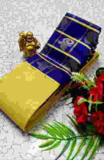 KORVAI KOTANJI TRENDY & FANCY BHUTTA AND 2/100  SILK COTTON SAREES FUNCTION WEAR - GOLD COLOUR (2)