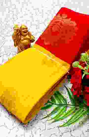 KORVAI KOTANJI TRENDY & FANCY BHUTTA AND 2/100 SILK COTTON SAREES FUNCTION WEAR - YELLOW