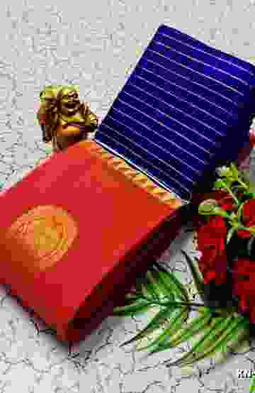 KORVAI KOTANJI TRENDY & FANCY BHUTTA AND 2/100 SILK COTTON SAREES FUNCTION WEAR - CORAL COLOUR