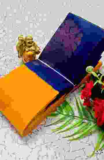 KORVAI KOTANJI TRENDY & FANCY BHUTTA AND 2/100 SILK COTTON SAREES FUNCTION WEAR - ORANGE N (1)