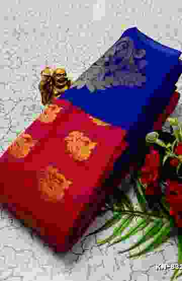 KORVAI KOTANJI TRENDY & FANCY BHUTTA AND 2/100 SILK COTTON SAREES FUNCTION WEAR - MEJANTA (1)