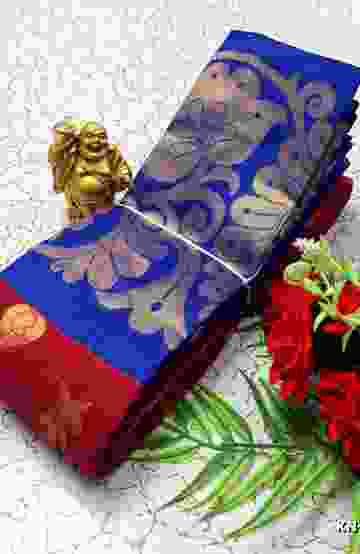 KORVAI KOTANJI TRENDY & FANCY BHUTTA AND 2/100 SILK COTTON SAREES FUNCTION WEAR - MEJANTA (4)