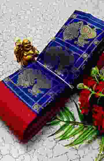 KORVAI KOTANJI TRENDY & FANCY BHUTTA AND 2/100 SILK COTTON SAREES FUNCTION WEAR - MEJANTA (5)