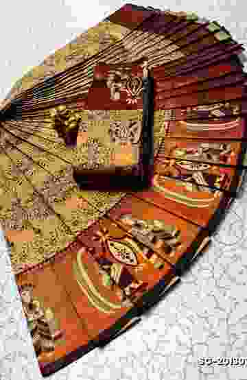 KORVAI KOTANJI TRENDY & FANCY BHUTTA AND 2/100  SILK COTTON SAREES FUNCTION WEAR - RED (3)