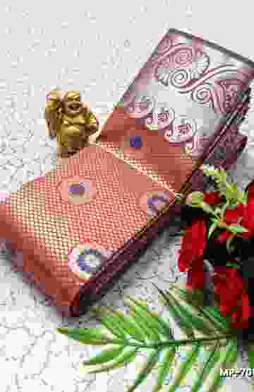 BRIDAL SILK GOLD SILVAR AND COPPER ZARI WEAVE AND WEDDING ART SILK SAREES - LEMON COLOUR (1)