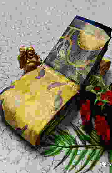 TRENDING KERALA SPECIAL FULL WORK EMBOSSED DIGITAL PRINTING TISSUE SAREE COLLECTIONS - GOLD (3)