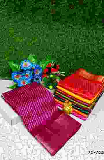 DIGITAL PRINTING DOLA SILK COTTON SAREES - GREEN