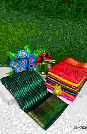 TRENDING KERALA SPECIAL FULL WORK EMBOSSED DIGITAL PRINTING TISSUE SAREE COLLECTIONS - IVORY COLOUR (2)