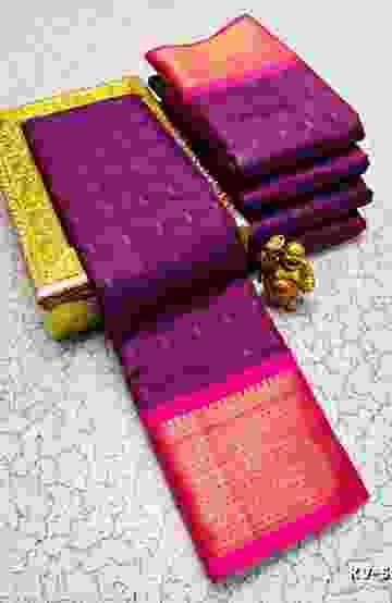 Fancy print office wear cotton sarees all over body mango and leaf pattern design premium look lightweight comfortable wear - MAROON COLOR