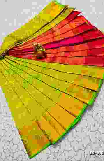 FESTIVAL AND FUNCTION WEAR TRADITIONAL KIDS PATTU PAVADAI STONE WORK DESIGN - GREEN COLOUR (1)