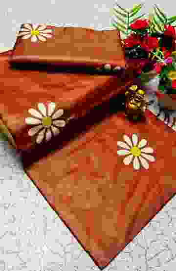 BRIDAL SILK GOLD SILVAR AND COPPER ZARI WEAVE AND WEDDING ART SILK SAREES - LEVENDOR (4)