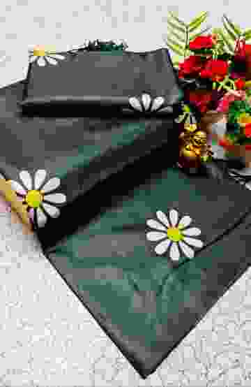 TRADITIONAL KIDS PATTU PAVADAI SET FUNCTION AND FESTIVAL WEAR - LIGHT YELLOW (1)