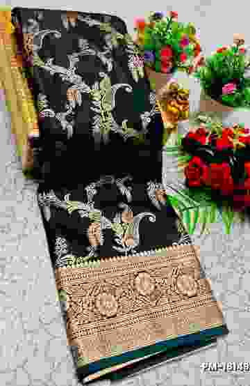 Bridal Premium Soft silk gold zari weave and wedding art silk and Premium Soft Silk sarees - TURQUOISE GREEN