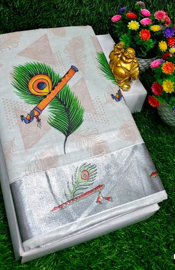 COUPLE COMBO MATCHING AND MATCHING TRADITIONAL SET MATCHING COMBO FOR FESTIVAL SEASONS - CREAM (2)