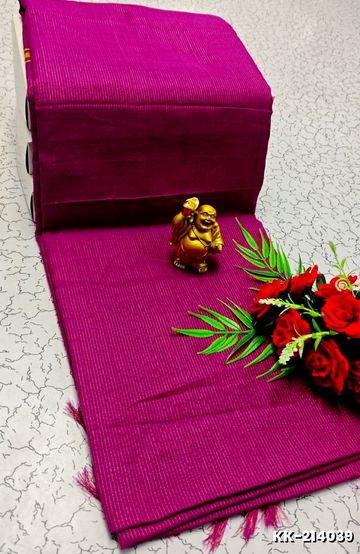 Handloom Khadi Cotton Saree With Hand Painted  Work - VADAMALLI