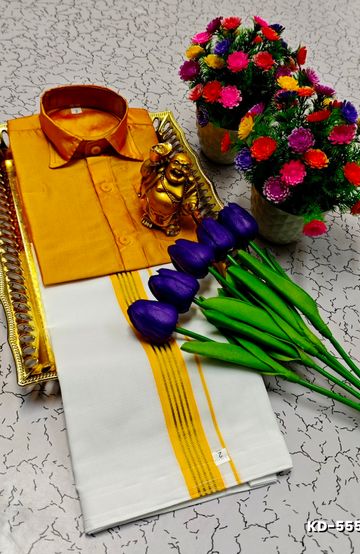 Banaras with our Banarasi Cotton fabric — a beautiful fusion of classic artistry and breathable comfort wear saree - BROWN