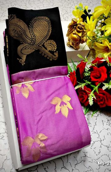 DIGITAL EMBROIDERY PRINTING COTTON SAREES - EMERALD COLOUR