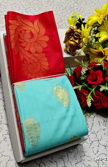 Dailywear cotton sarees premium look lightweight comfortable wear - WINE COLOUR (3)