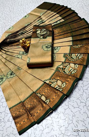 KUBERA ELITE BRIDAL RAPIER FANCY LIGHT WEIGHT SILK TYPE SAREES FUNCTION WEAR