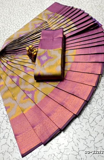 KUBERA ELITE BRIDAL RAPIER FANCY LIGHT WEIGHT SILK TYPE SAREES FUNCTION WEAR - CREAM