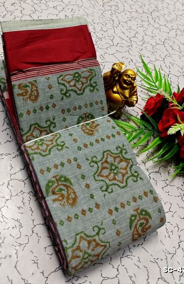 VAALAINAAR (VAZHAI) PATTU SOFT SILK SAREES FUNCTION AND FESTIVALS PERPECT WEAR - RED (1)