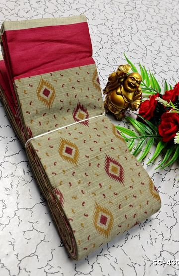 Traditional Look Malgudi Silk Saree Lightweight Silk Blend Saree - BLUE COLOUR (2)