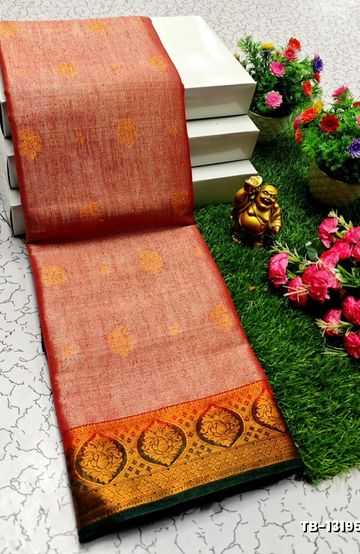 Designer Multi-Color Floral Print Blouse Fabric - R BLUE