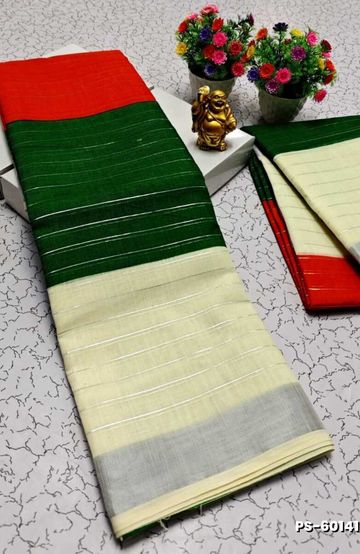 Samuthrika / Vasthrakala Bridal Silk Saree Wedding Saree - YELLOW COLOR (1)