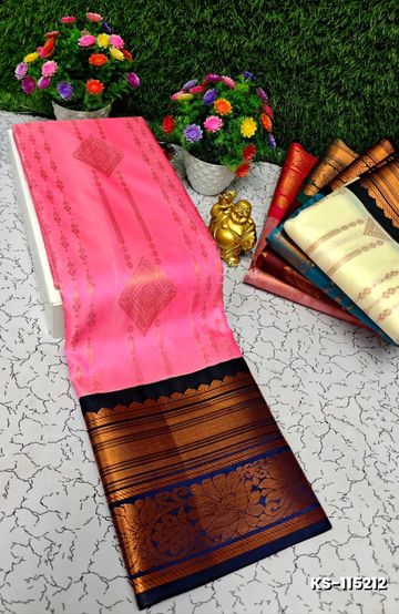 GEORGETTE FANCY SOFT SILK SAREES WITH BLOUSE MODERN FANCY  SAREES - LIGHT BLUE (1)
