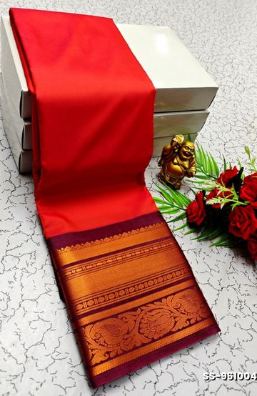 Dailywear cotton sarees premium look lightweight comfortable wear - BLUE COLOUR