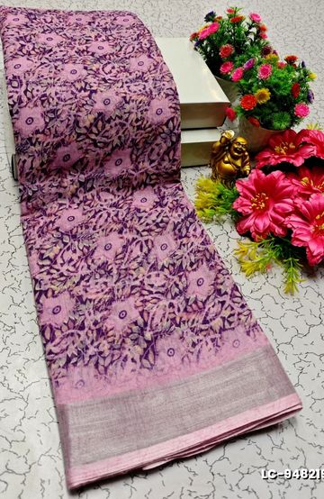 Dailywear cotton sarees premium look lightweight comfortable wear - OLIVE GREEN (5)