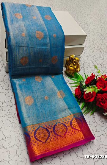 Dailywear cotton sarees premium look lightweight comfortable wear - CHOCOLATE COLOR (1)