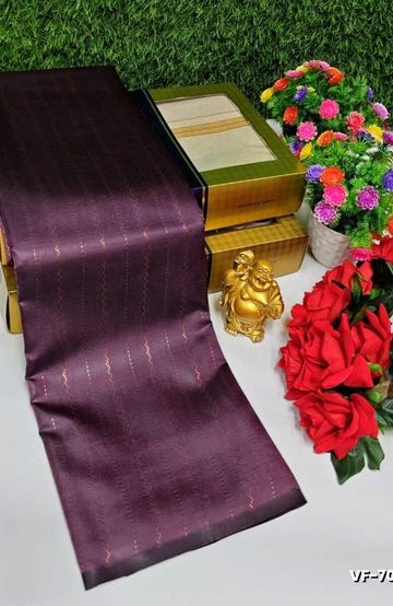 DEGITAL KARGIL PRINTED  COTTON TYPE SAREE - DARK PINK (1)