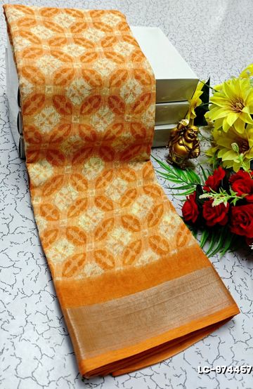 Dailywear cotton sarees all over body peacock designpattern design premium look lightweight comfortable wear - PINK
