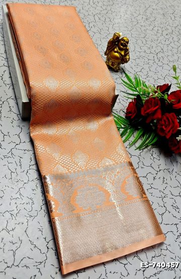 Handloom Khadi Cotton Saree With Hand Painted  Work - DARK PINK