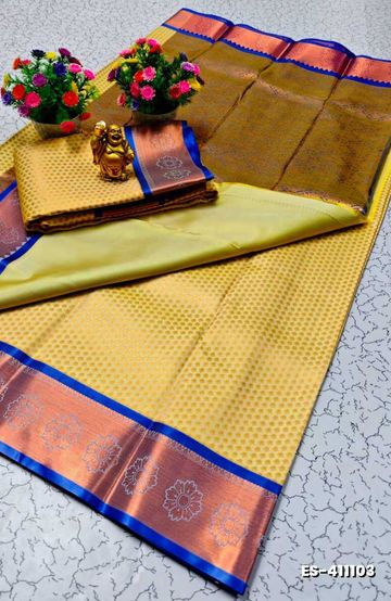 ELITE BRIDAL PICK &PICK SILK SAREES AND WEDDING ART SILK SAREES - GOLD (2)